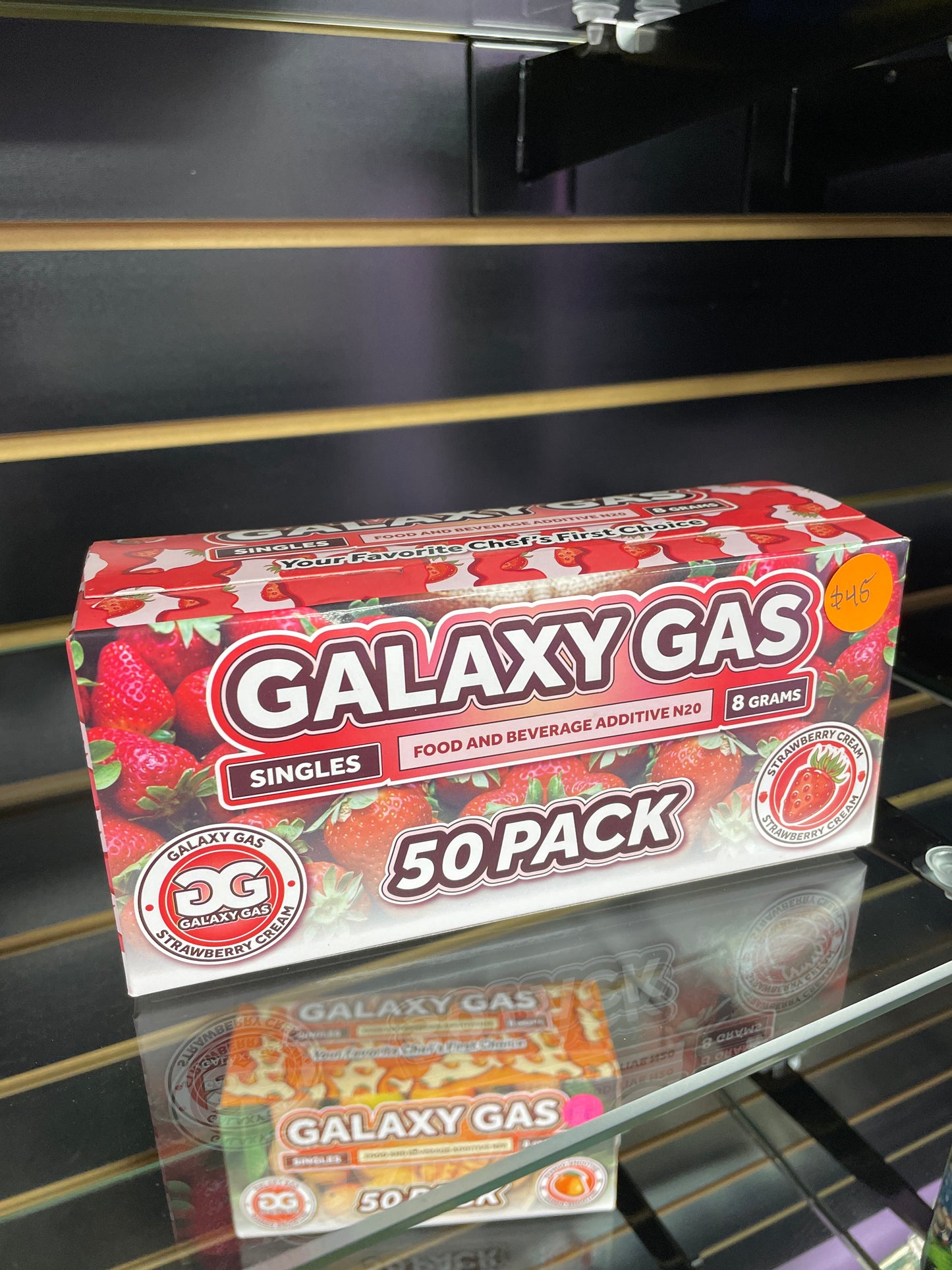 Galaxy Gas Food & Beverage N20 - 50 Singles - Strawberry Cream