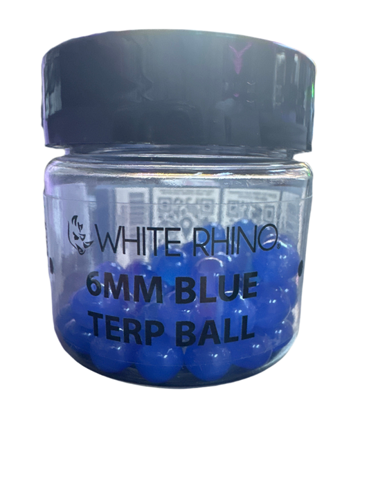 White Rhino Terp Balls (6mm, Blue)
