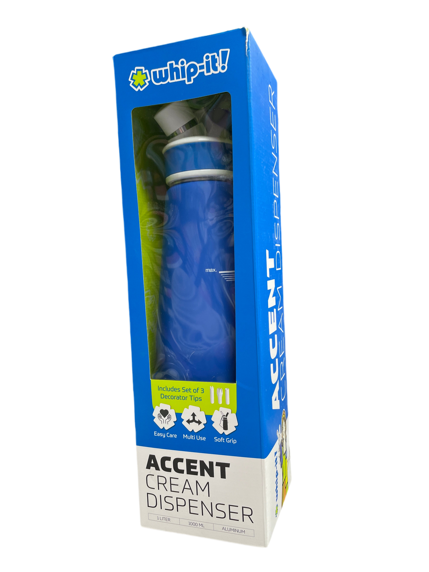 Whip-It Accent Cream N20 Cream Dispenser 1 Liter
