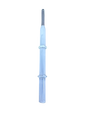 White Color Nectar Collector Straw