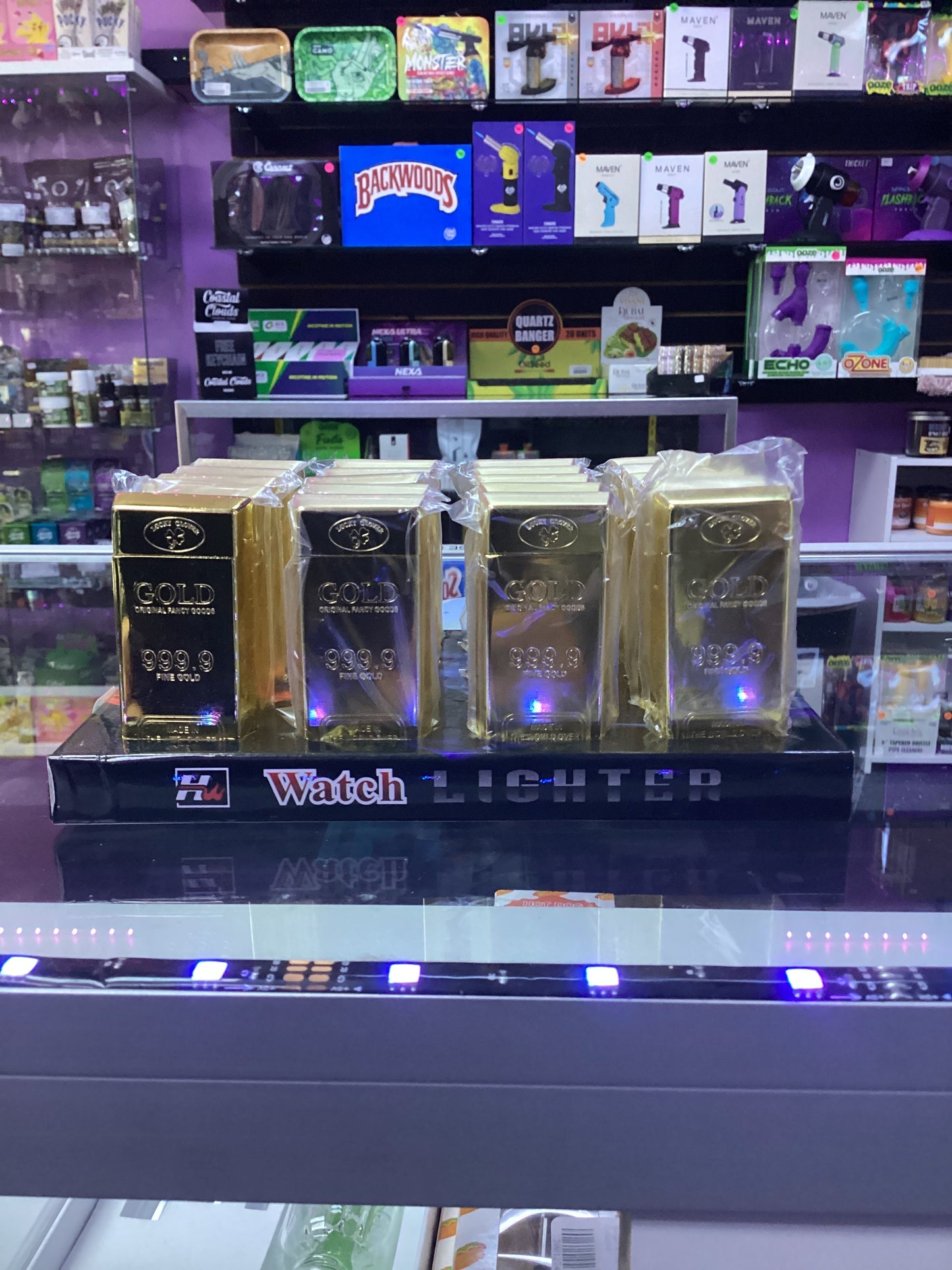 Watch Gold Bar Lighter
