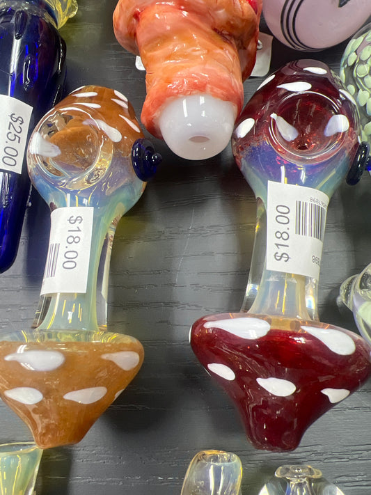 Mushroom Glass Pipe