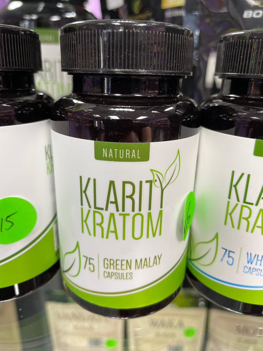 Klarity Kratom - Green Malay 700mg (75ct)
