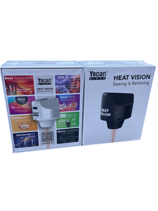 Yocan Black -HEAT Vision - Electronic Carb Cap Temperature Sensor - Black