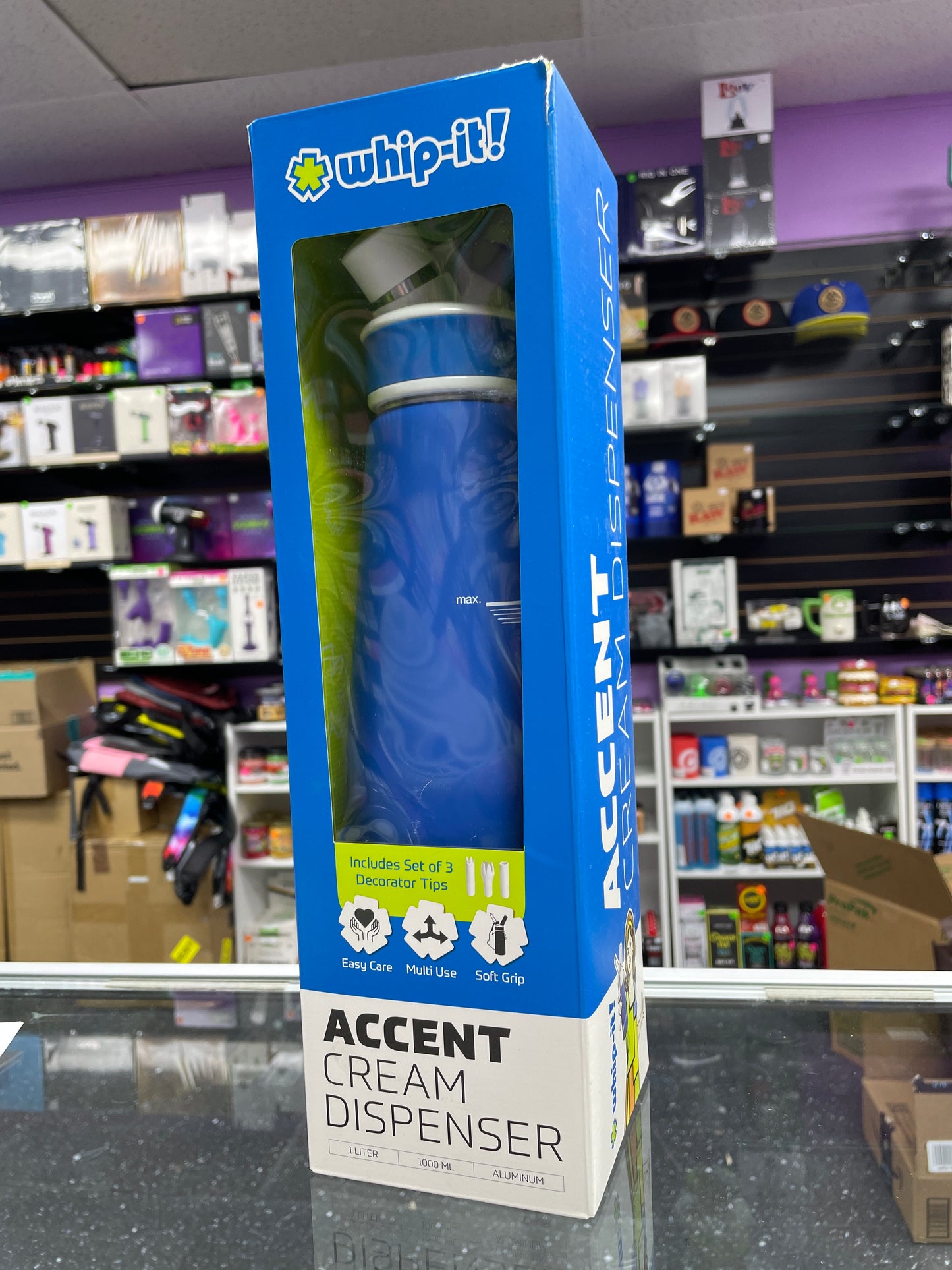 Whip-It Accent Cream N20 Cream Dispenser 1 Liter