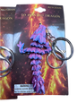 3D Printed Dragons Keychain 1 Count assorted colors