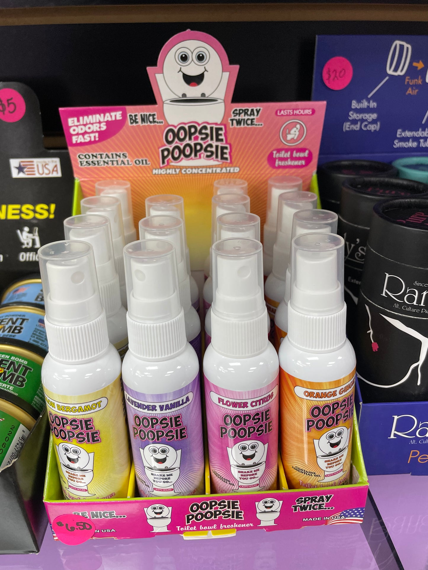 Oopsie Poopsie Toilet Bowl Freshener - Lavender Vanilla