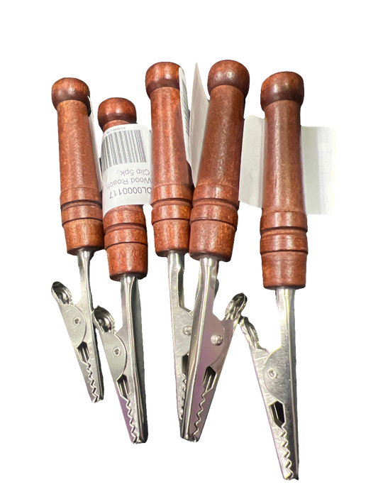 Wood Handle Roach Clip