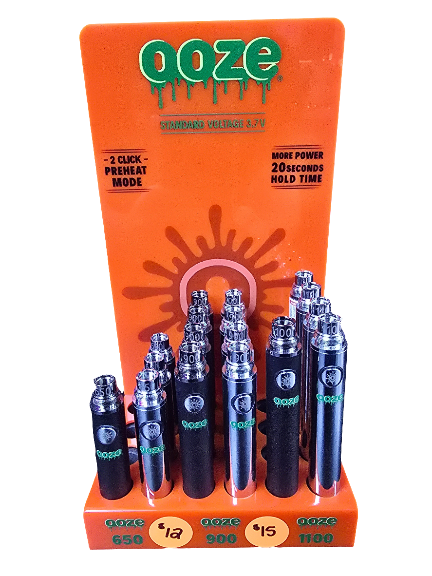 OOZE 510 Battery - 900mah - Silver