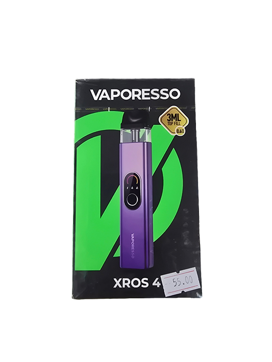 Vaporesso xros 4 kit 3ml top fill -lilac purple