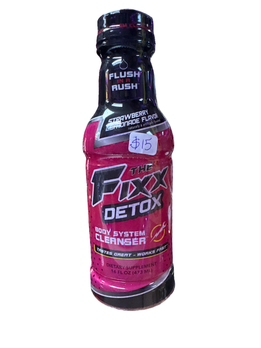 The Fixx Detox Body System Cleanser (Strawberry Lemonade Flavor)