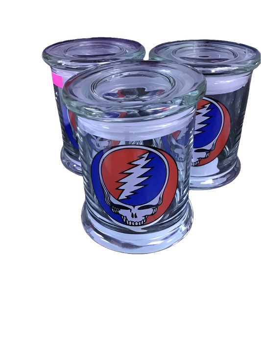 1/2oz Grateful Dead X Pulsar 420 Jars Pop-Top - Steal Your Face