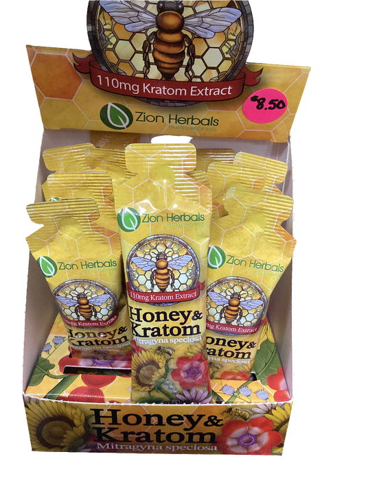 Zion Herbals Kratom Honey - 110mg