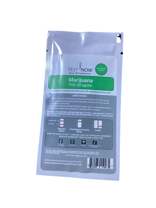 Test Now Marijuana Test - THC 20 ng/mL