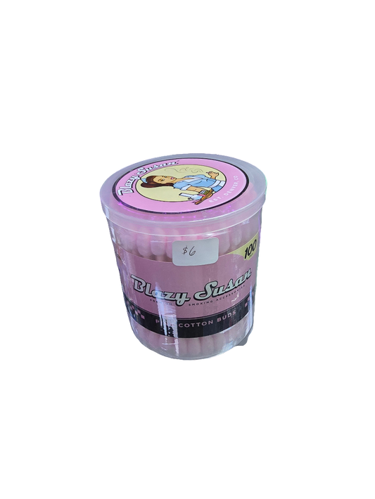 Blazy Susan Cotton Buds - PINK 100ct