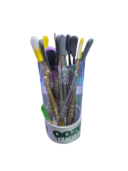 OOZE Stainless Steel Dabbers with Silicone Sleeves