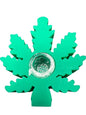 3.5” Silicone Leaf Hand Pipe