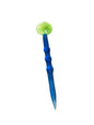 5" Glass Dabber with Flower Bead Decoration