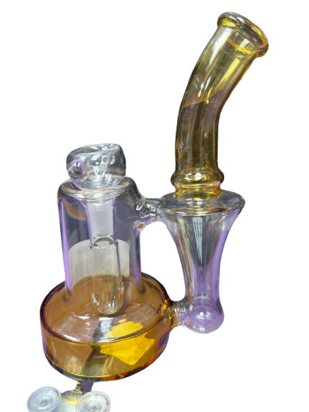 6" Cylinder Barrel Recycler Water pipe
