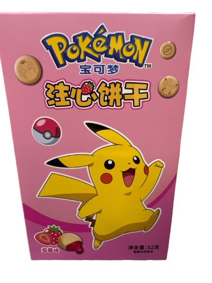 Pokémon - China Import - Strawberry Filled Cookies